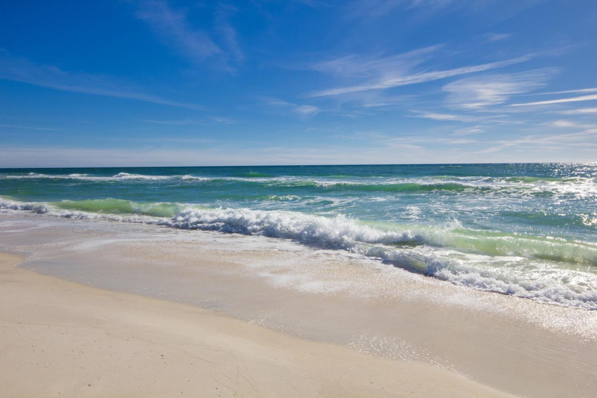 Tidewater Escape: 1Br/2Ba Beachfront Condo, Sleeps 6, Gulf Views & Comfort! Panama City Beach Bagian luar foto