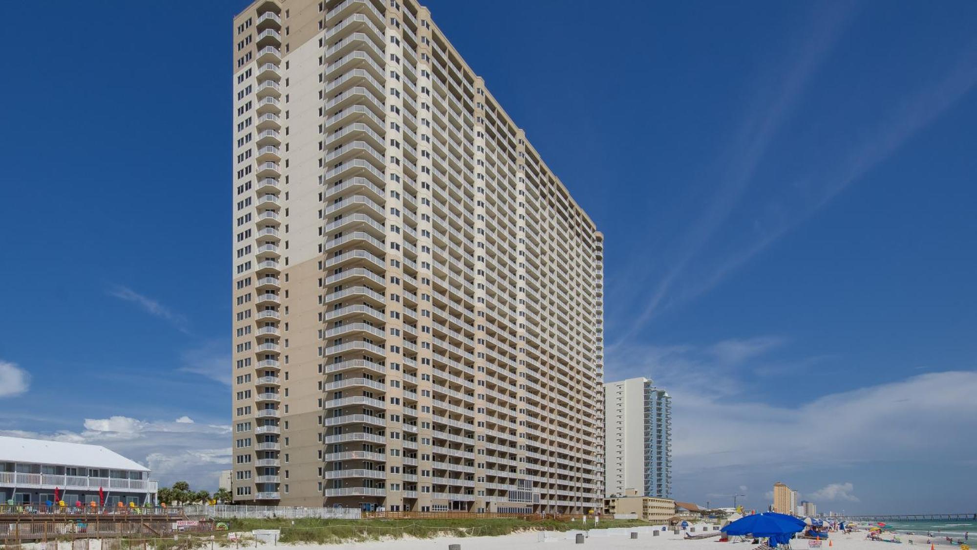 Tidewater Escape: 1Br/2Ba Beachfront Condo, Sleeps 6, Gulf Views & Comfort! Panama City Beach Bagian luar foto