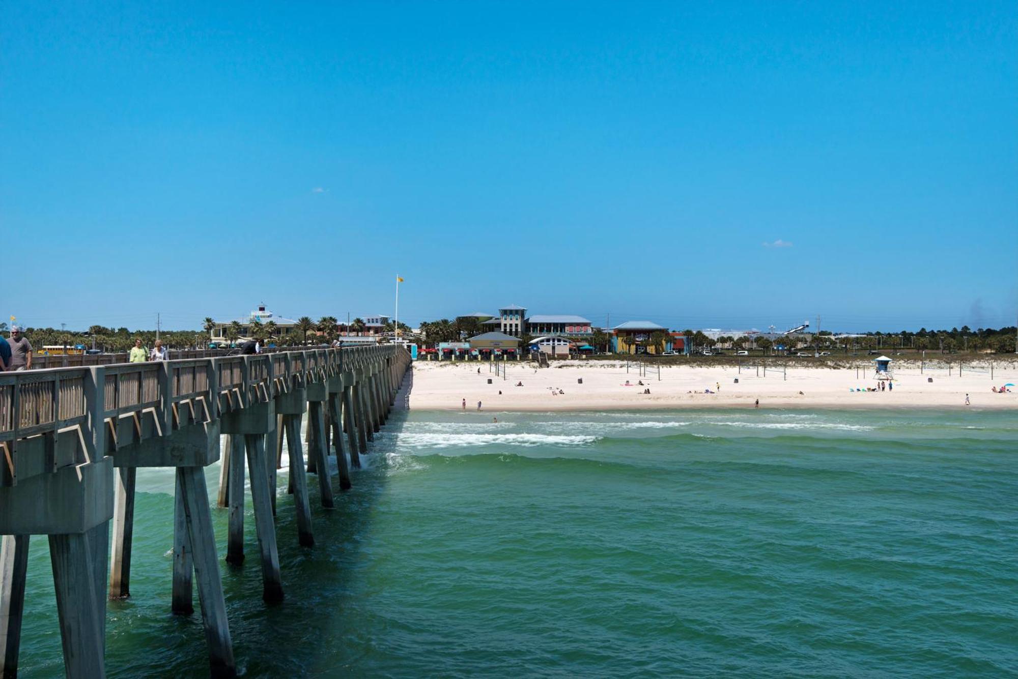 Tidewater Escape: 1Br/2Ba Beachfront Condo, Sleeps 6, Gulf Views & Comfort! Panama City Beach Bagian luar foto