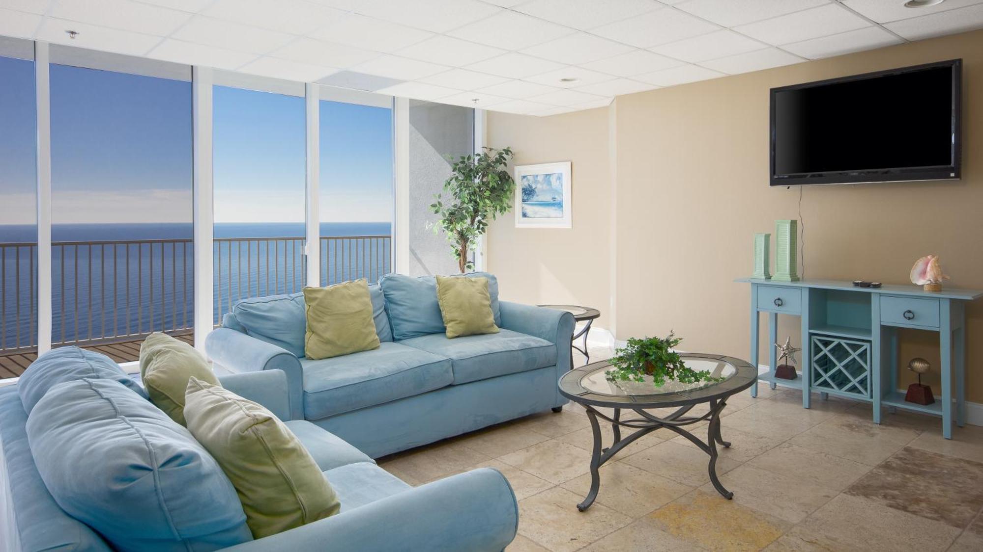 Tidewater Escape: 1Br/2Ba Beachfront Condo, Sleeps 6, Gulf Views & Comfort! Panama City Beach Bagian luar foto