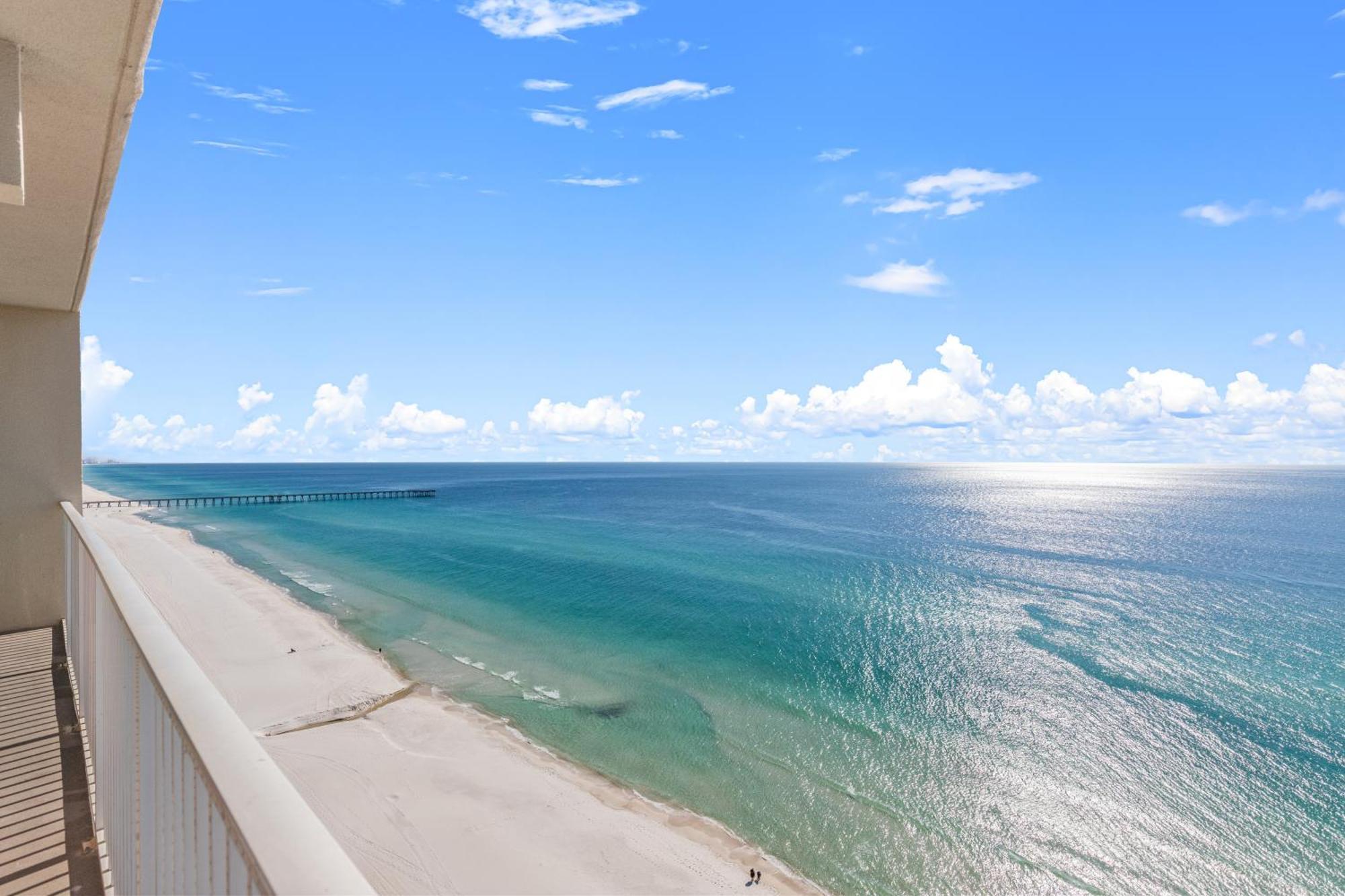 Tidewater Escape: 1Br/2Ba Beachfront Condo, Sleeps 6, Gulf Views & Comfort! Panama City Beach Bagian luar foto