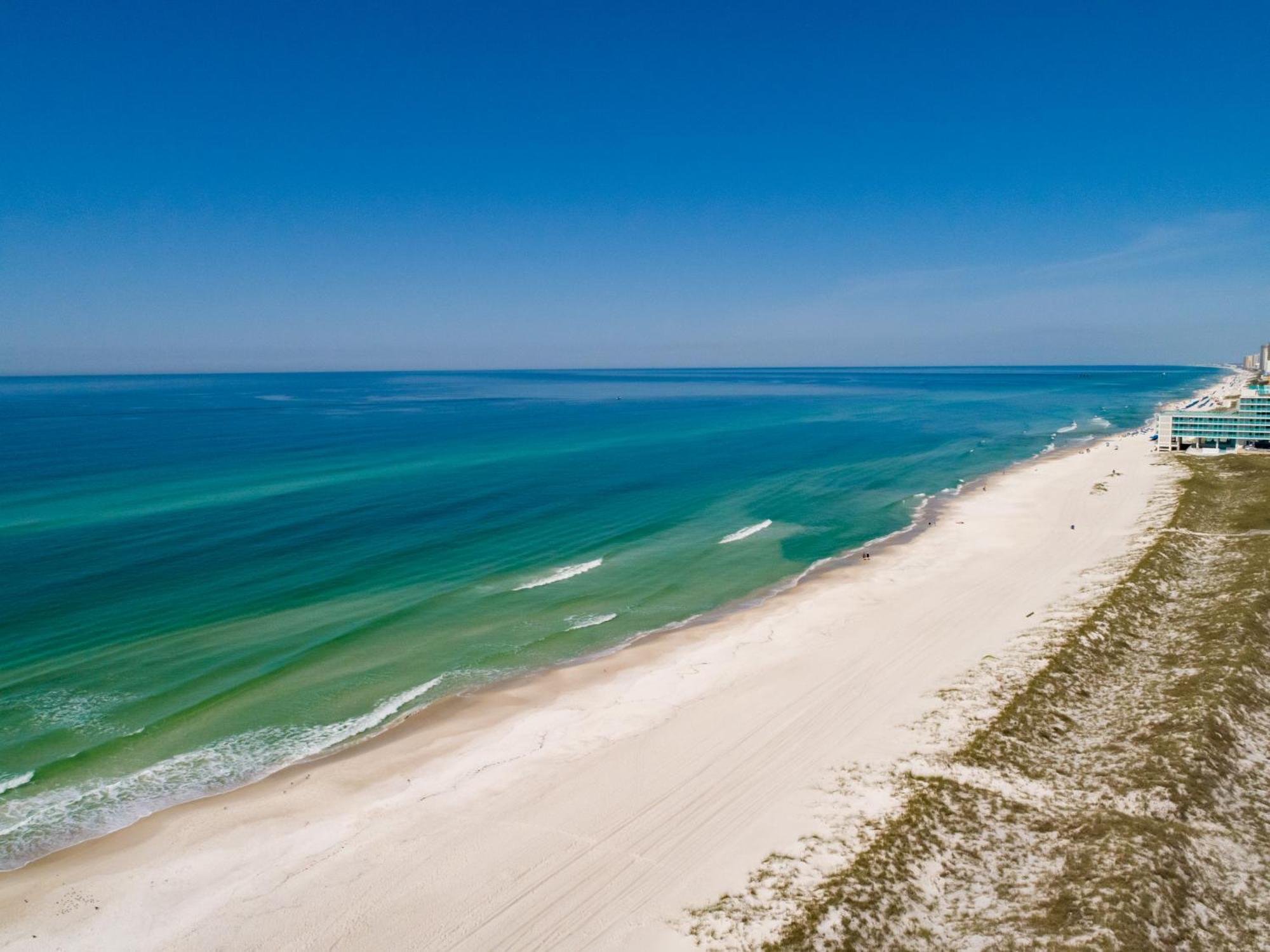 Tidewater Escape: 1Br/2Ba Beachfront Condo, Sleeps 6, Gulf Views & Comfort! Panama City Beach Bagian luar foto