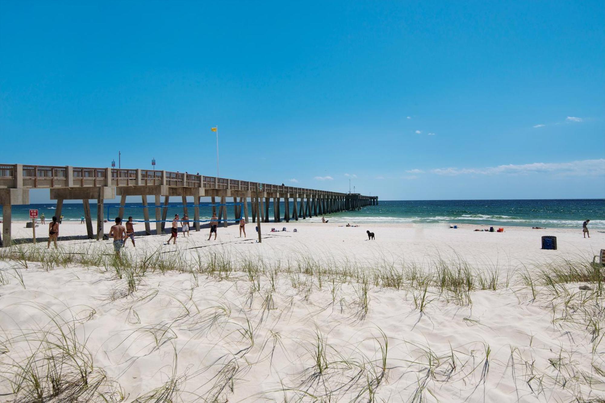 Tidewater Escape: 1Br/2Ba Beachfront Condo, Sleeps 6, Gulf Views & Comfort! Panama City Beach Bagian luar foto